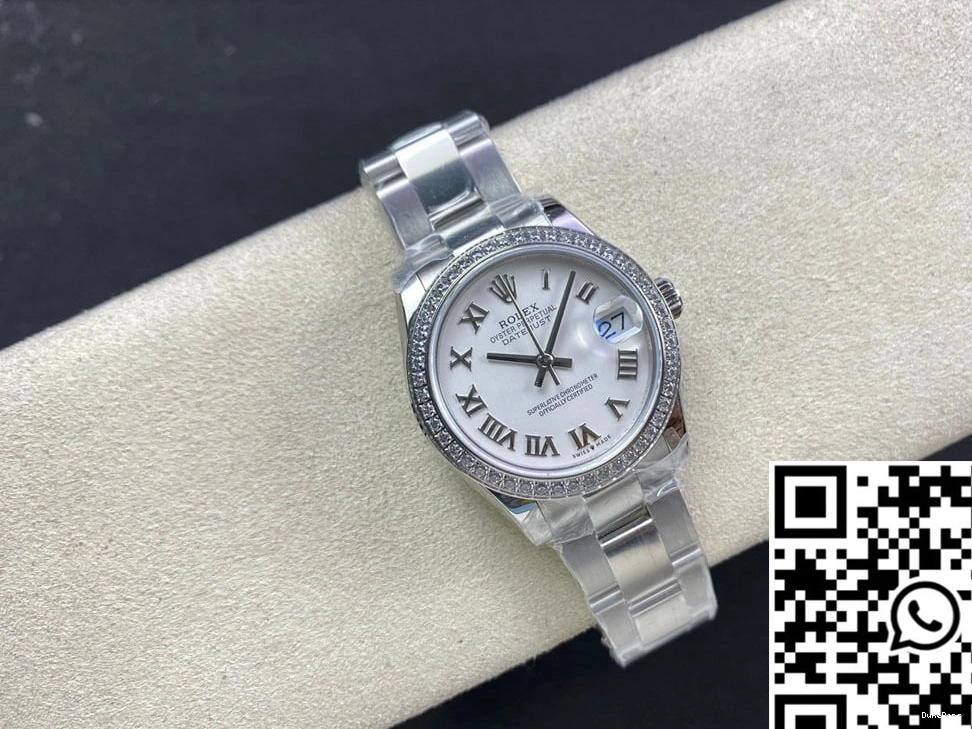 Bezel 31MM Rolex Diamond EW Factory M278384RBR-0013 Datejust 0113